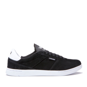 Mens Supra Low Top Shoes ELEVATE Black/white | AU-60587